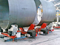 Welding Rotator for Pipe and Tank