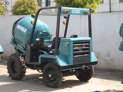 Mobile Concrete Mixer